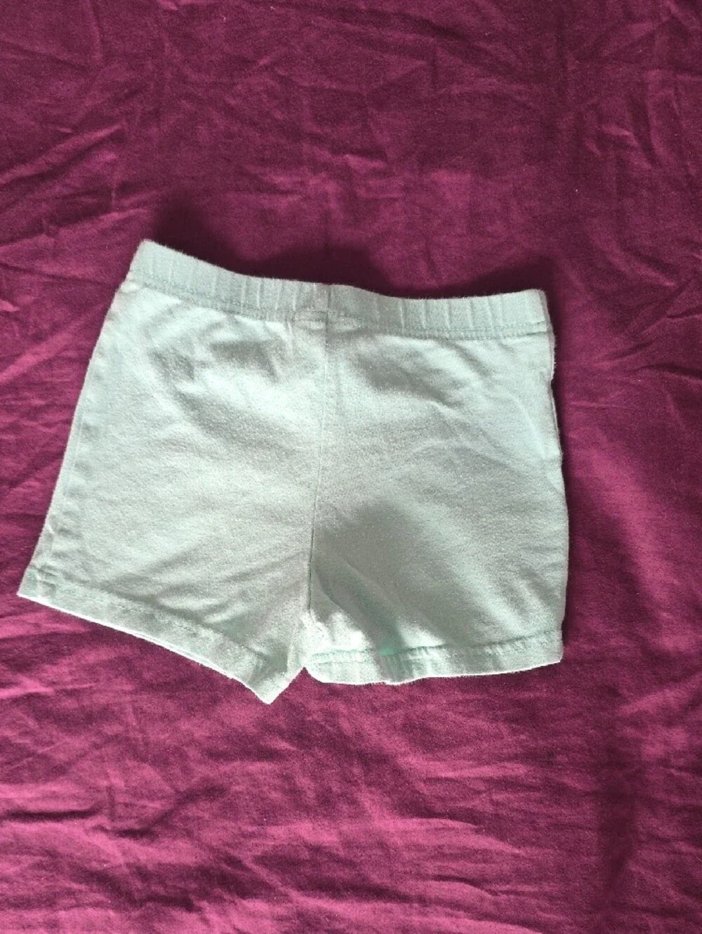 Carter's Girls 4-Pack Cotton Stretch Shorts — Pink, Mint, Lavender, Gray